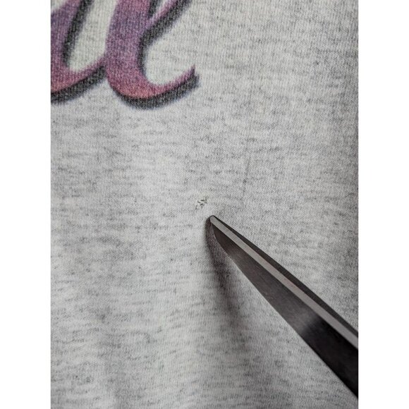 Vintage 90s Jersey Girl Sweatshirt Hanes Women's Size XL Party Streetwear Retro - Picture 3 of 8